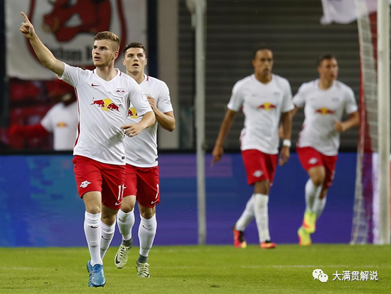  莱比锡红牛火力全开，客场击败劲旅门兴